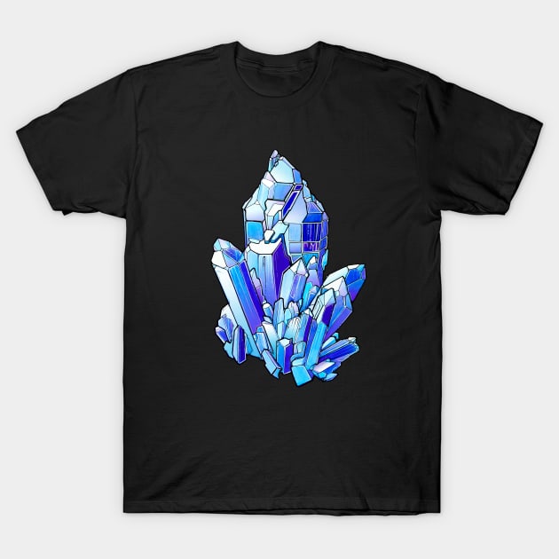 Gemstone Illustration T-Shirt by Hops